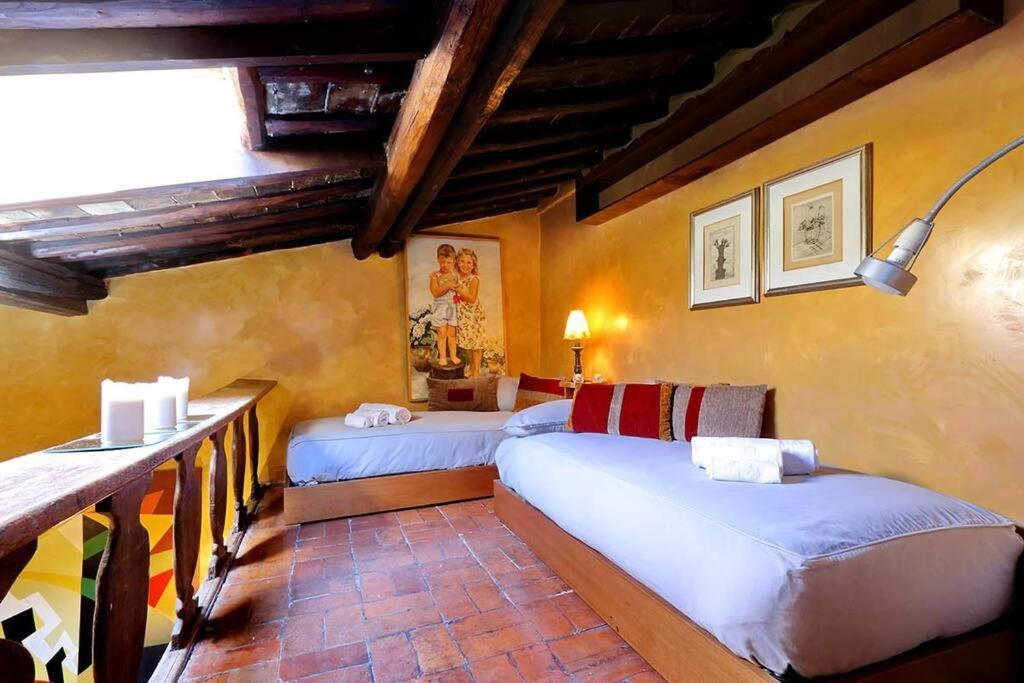 Spectacular Luxury Flat In Trastevere ローマ エクステリア 写真