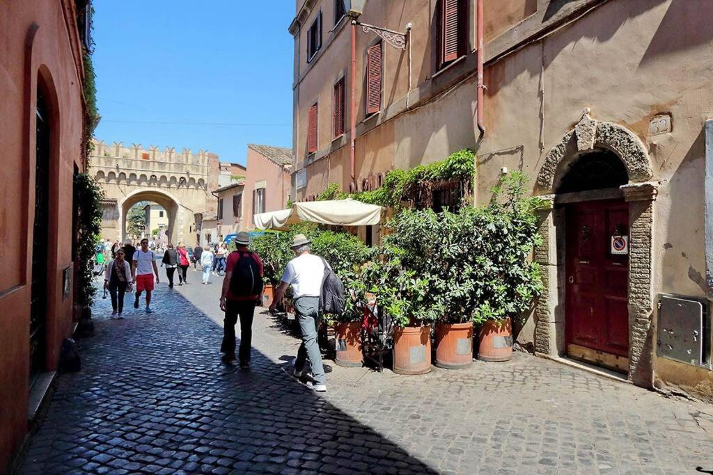 Spectacular Luxury Flat In Trastevere ローマ エクステリア 写真